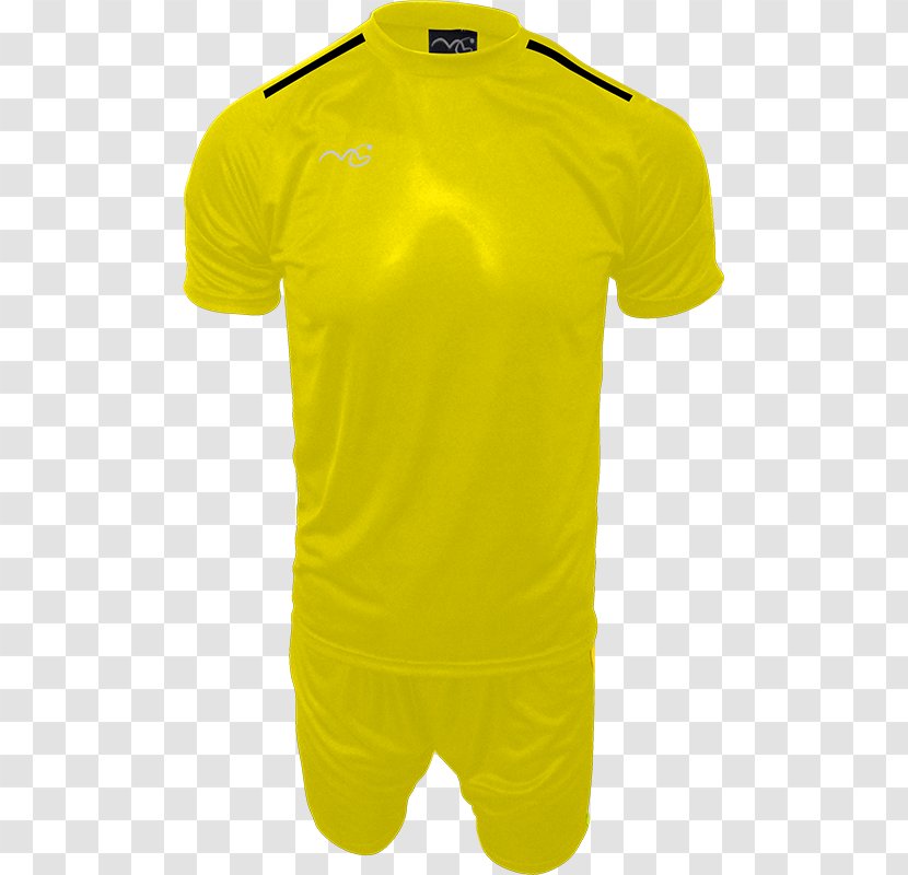 T-shirt Brazil National Football Team Jersey - Sports Fan - Yellow Ball Goalkeeper Transparent PNG