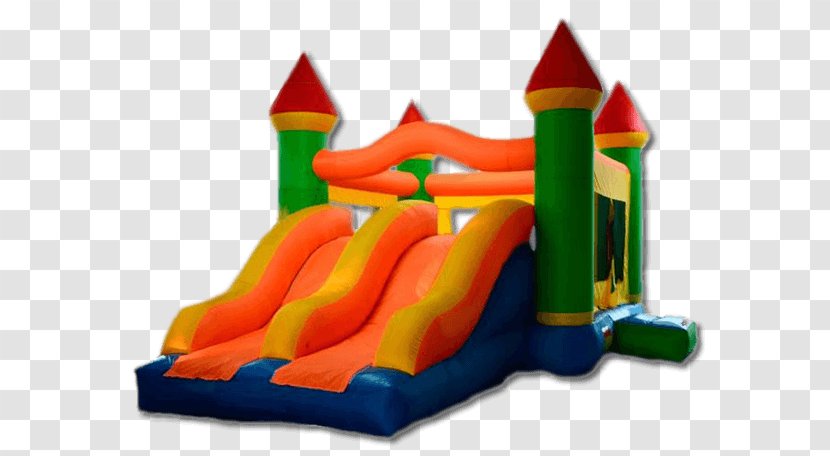 Inflatable Bouncers Castle Party Playground Slide - Madrid - Children's Transparent PNG