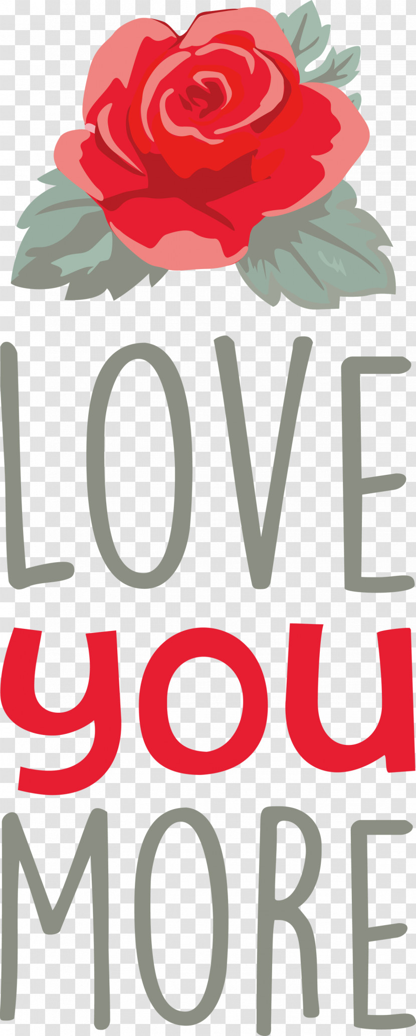 Love You More Valentines Day Valentine Transparent PNG