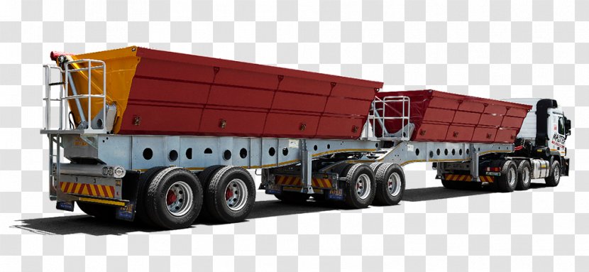 Semi-trailer Truck Dump Commercial Vehicle - Machine - Tipper Transparent PNG