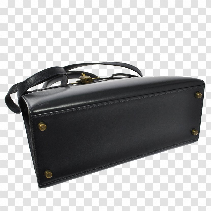 Briefcase Leather Handbag Brand - Black M - Hermes Bag Transparent PNG