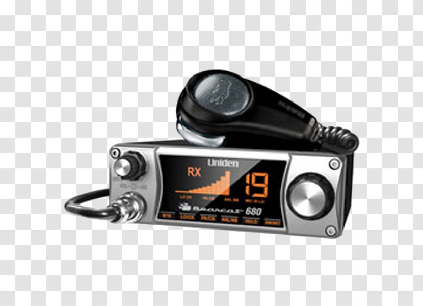 Microphone Citizens Band Radio Uniden Bearcat 680 - Communication Channel Transparent PNG