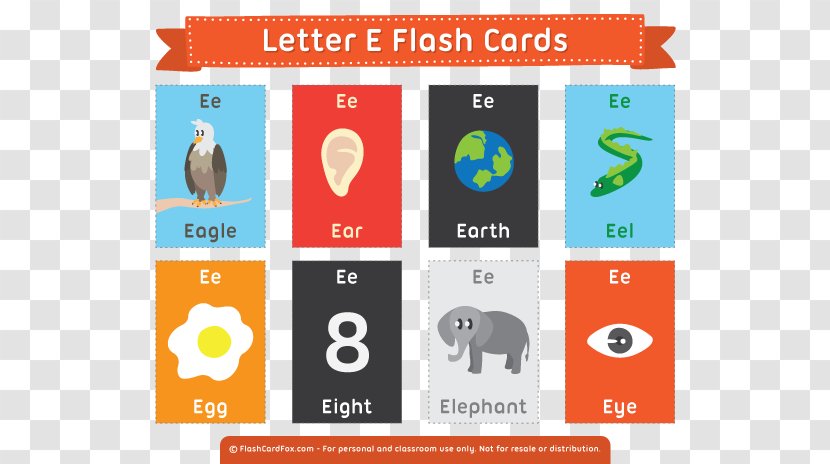 Flashcard Letter E Alphabet Pre-school - Fingerspelling - English Collection Transparent PNG