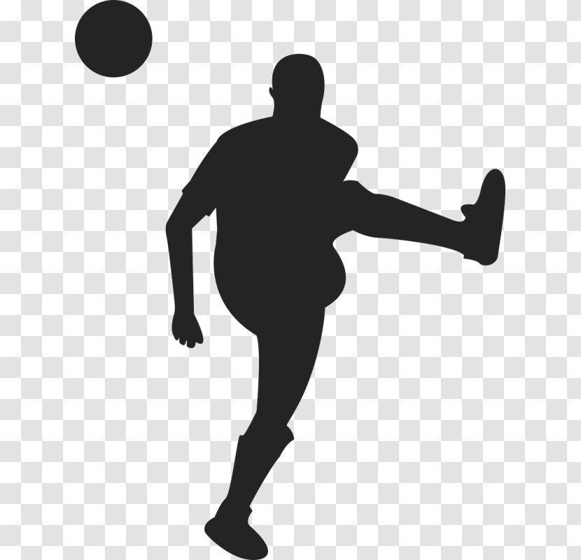 Football Player Futsal Silhouette Transparent PNG