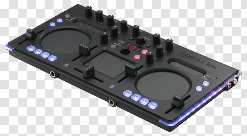 Korg Kaoss Pad DJ Controller Effects Processors & Pedals Disc Jockey Mixer - Frame Transparent PNG
