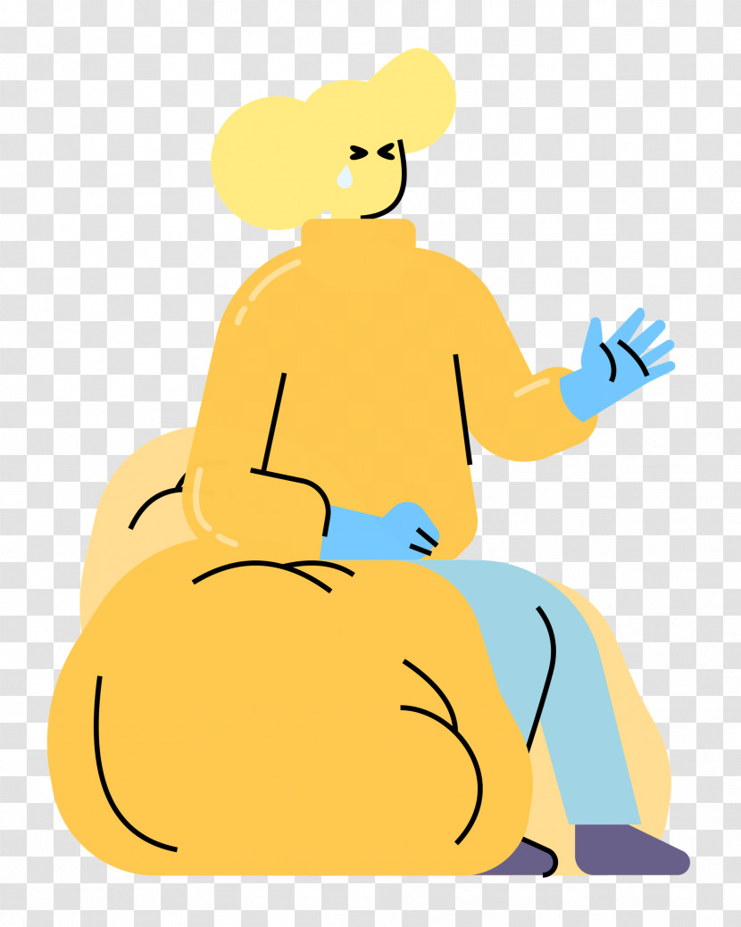 Cartoon Joint Yellow Headgear Happiness Transparent PNG