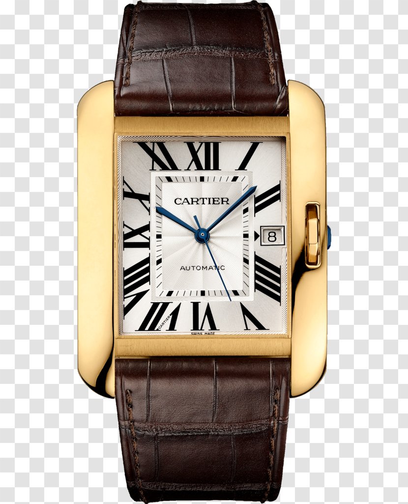 Cartier Tank Anglaise Automatic Watch Jewellery Transparent PNG