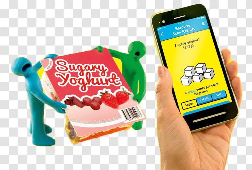 Smartphone Food Change4Life Sugar Health - Nutrient Density Transparent PNG