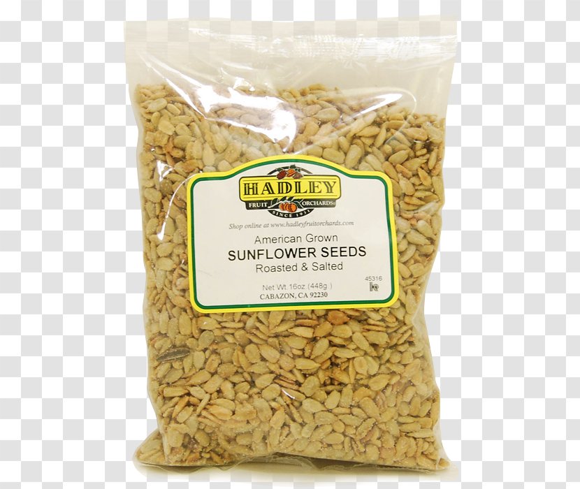 Vegetarian Cuisine Cereal Germ Whole Grain Food - Sunflower Seeds Transparent PNG