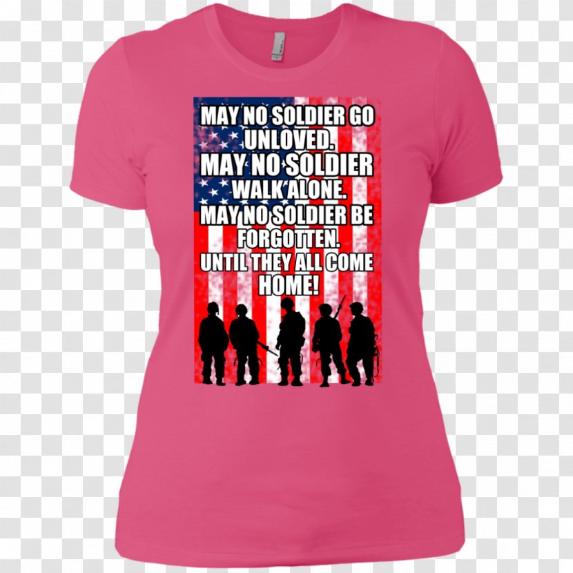 T-shirt Hoodie Sleeve Clothing - Shirt - Us Soldier Transparent PNG