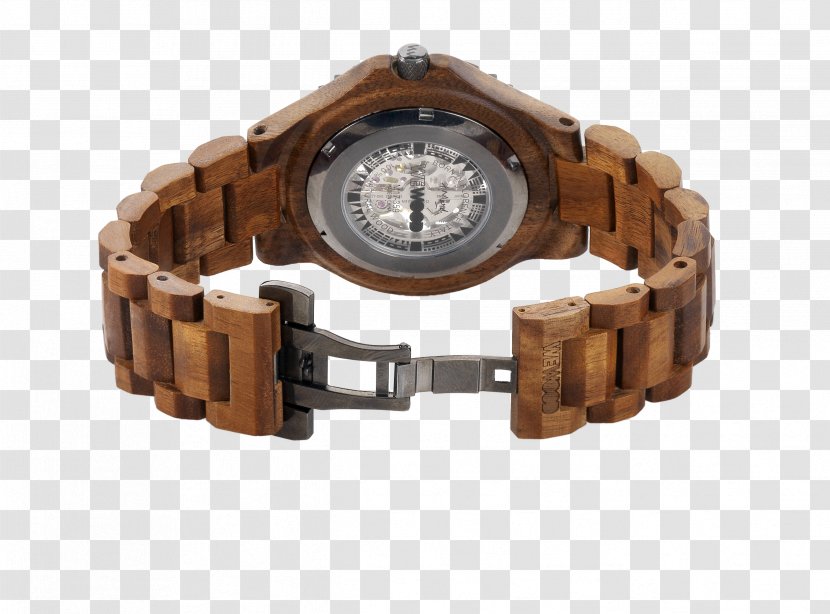 Watch Strap WeWOOD Marsh Nut Brand - Metal Transparent PNG
