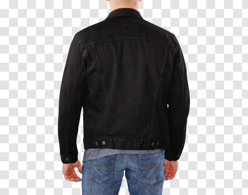 Hoodie Leather Jacket Amazon.com Sweater Bluza - Levis Transparent PNG