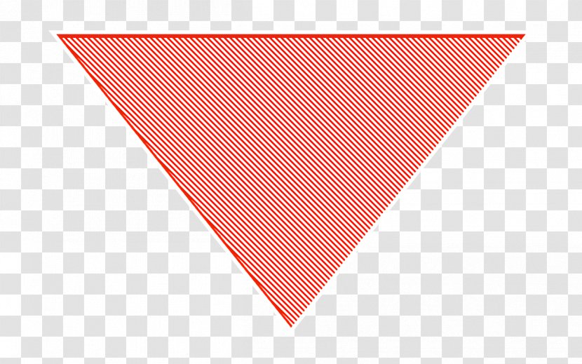 Down Icon Triangle - Paper Peach Transparent PNG