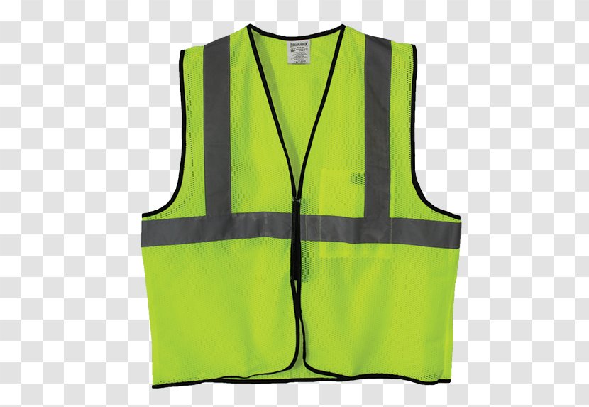 Gilets High-visibility Clothing Bodywarmer Sleeve - Polyester - Safety Vest Transparent PNG