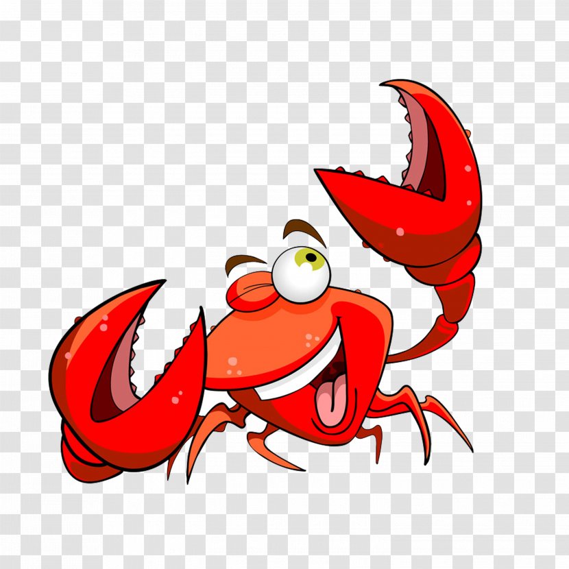 Crab Lobster Cartoon Clip Art - Tree Transparent PNG