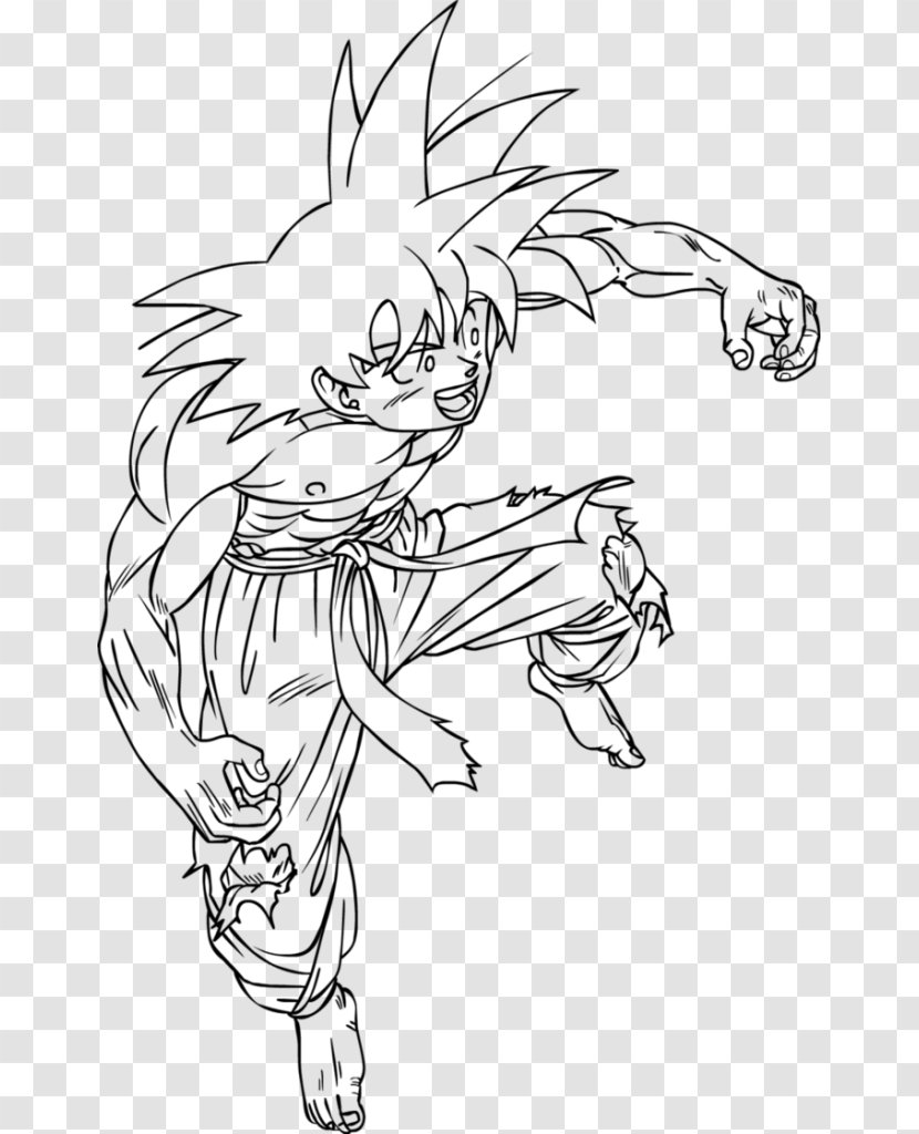 Trunks Gohan Coloring Book Goku Goten - Artwork Transparent PNG