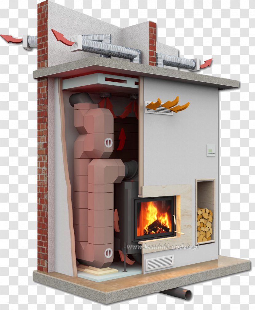 Wood Stoves Masonry Heater Fireplace Insert - Home Appliance - Chimney Transparent PNG