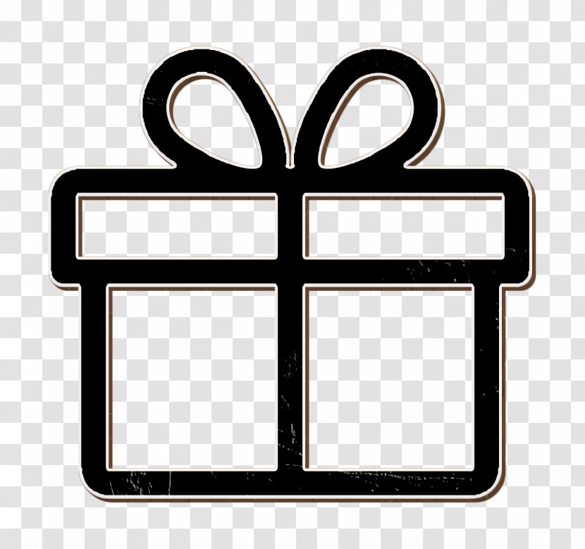 Shopping Icon Gift - Rectangle Transparent PNG