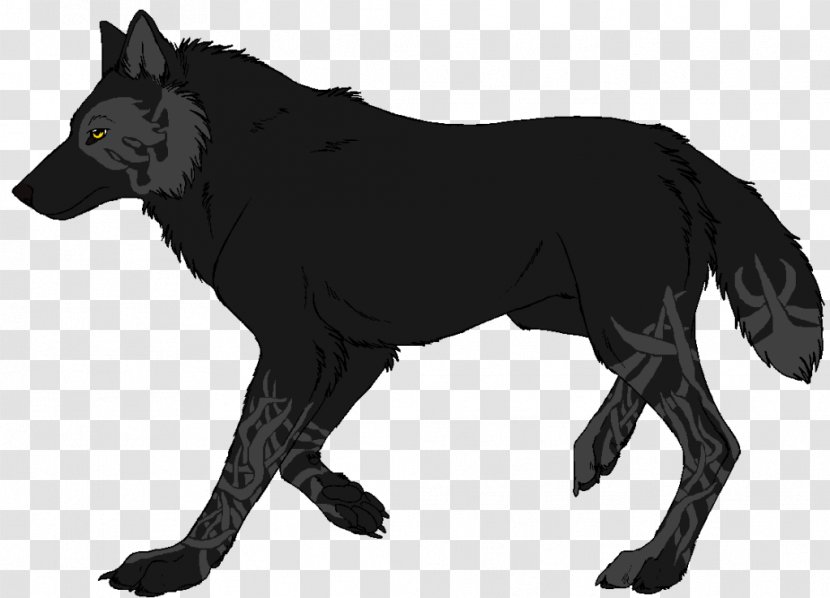 Dog Image Black Wolf - Mammal - Summer Reed Element Transparent PNG