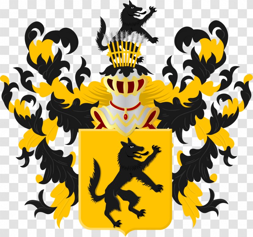 Coat Of Arms The Netherlands Conselho Supremo Da Nobreza Real Neerlandesa Aadel - Yellow Transparent PNG