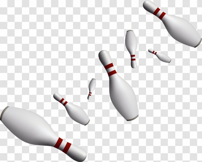 Bowling Pin Ten-pin Vecteur - Tenpin - Vector Transparent PNG