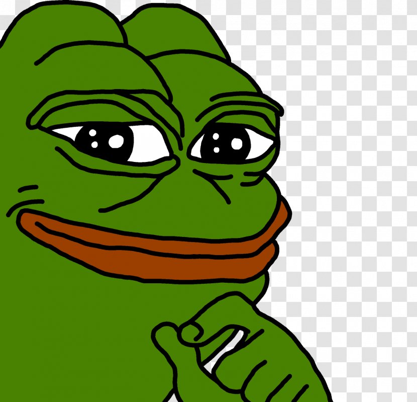 Pepe The Frog Sticker Paper /pol/ - Silhouette Transparent PNG