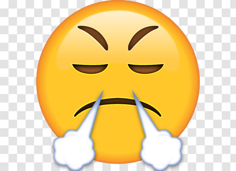 Emoji Emoticon Anger Smiley - Movie - Angry Transparent PNG