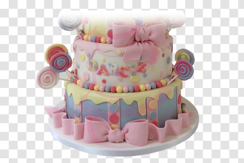 Buttercream Sugar Cake Torte Birthday Professional Decorating Transparent PNG