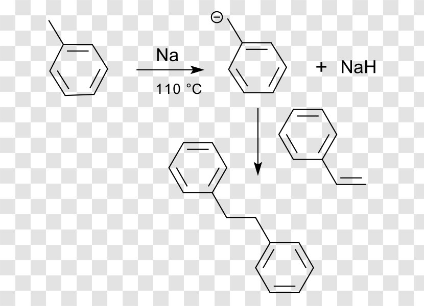 Nucleophile Styrene Nucleophilic Addition Carbanion Toluene - Cartoon - React Transparent PNG