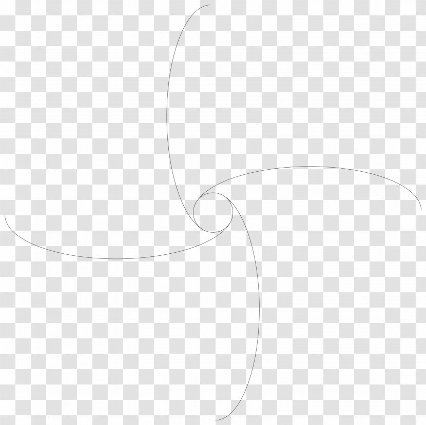 Line White Angle - Neck Transparent PNG