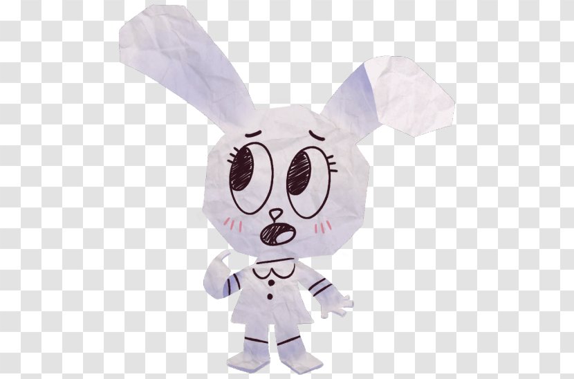 Plush Easter Bunny Video Rabbit Stuffed Animals & Cuddly Toys - Rabits And Hares - Gumball Teri Transparent PNG