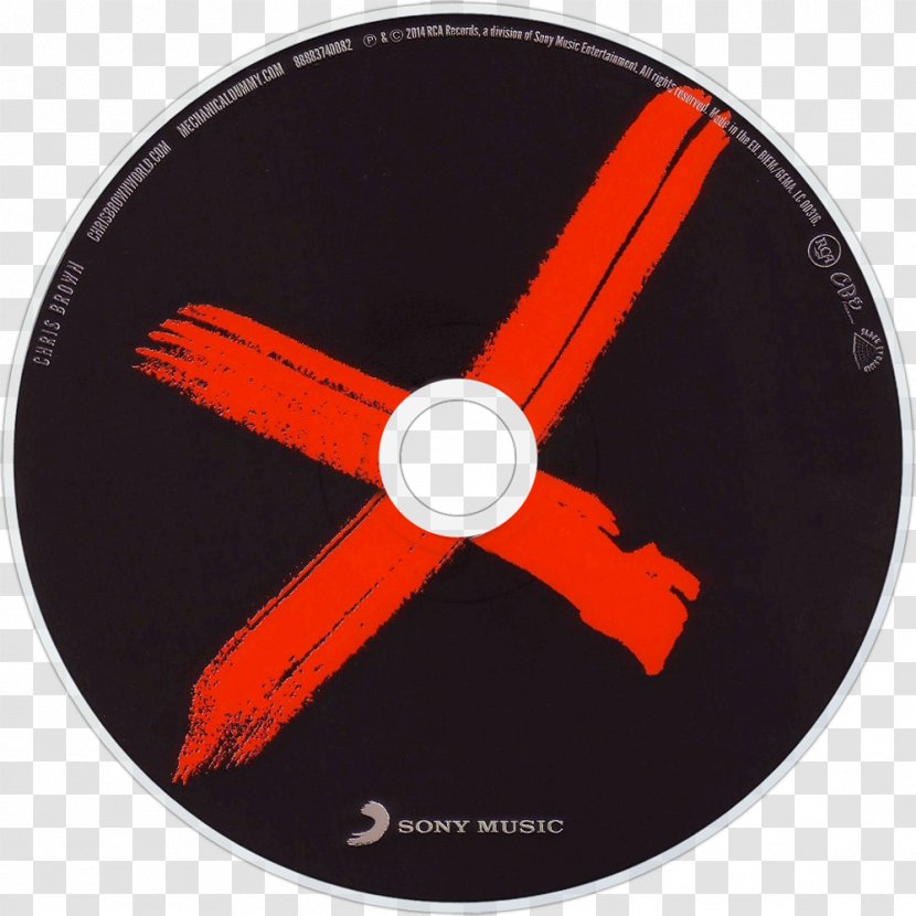 Compact Disc Liner Notes Album Digital Data - Red - Chris Brown Transparent PNG