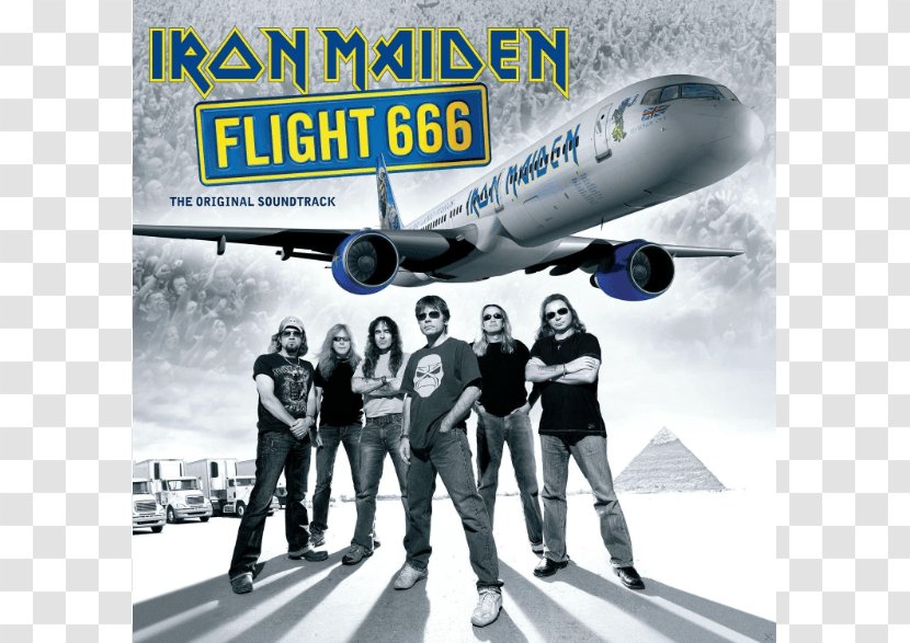 Iron Maiden Flight 666: The Original Soundtrack Album Heavy Metal - Heart Transparent PNG