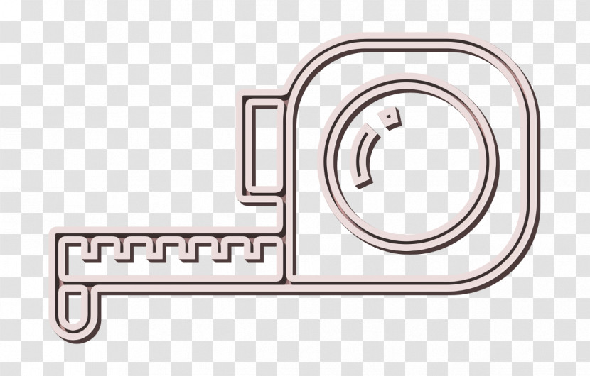 Construction Icon Meter Icon Tape Measure Icon Transparent PNG