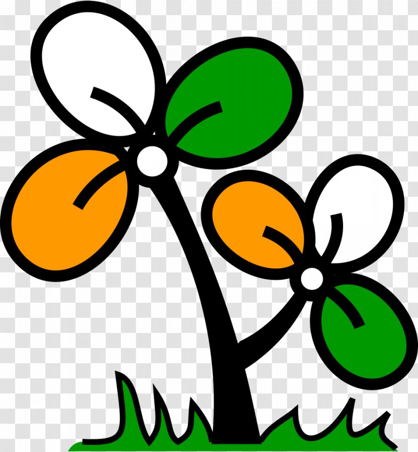 All India Trinamool Congress West Bengal Bharatiya Janata Party Political Indian National - Flag Transparent PNG