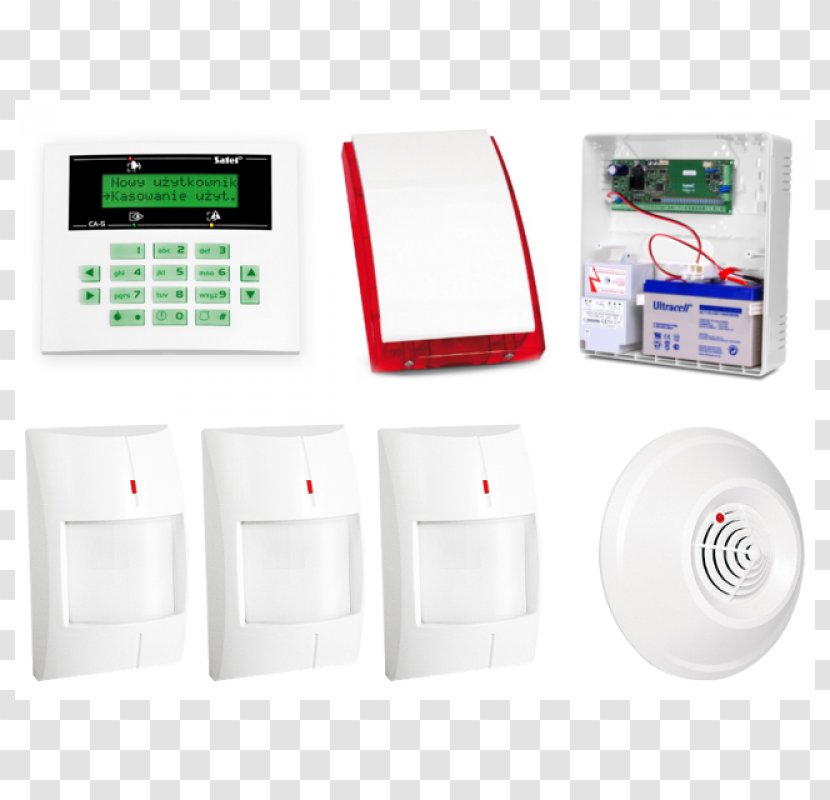 House Apartment Security Alarms & Systems Motion Sensors Alarm Device - Satel Transparent PNG