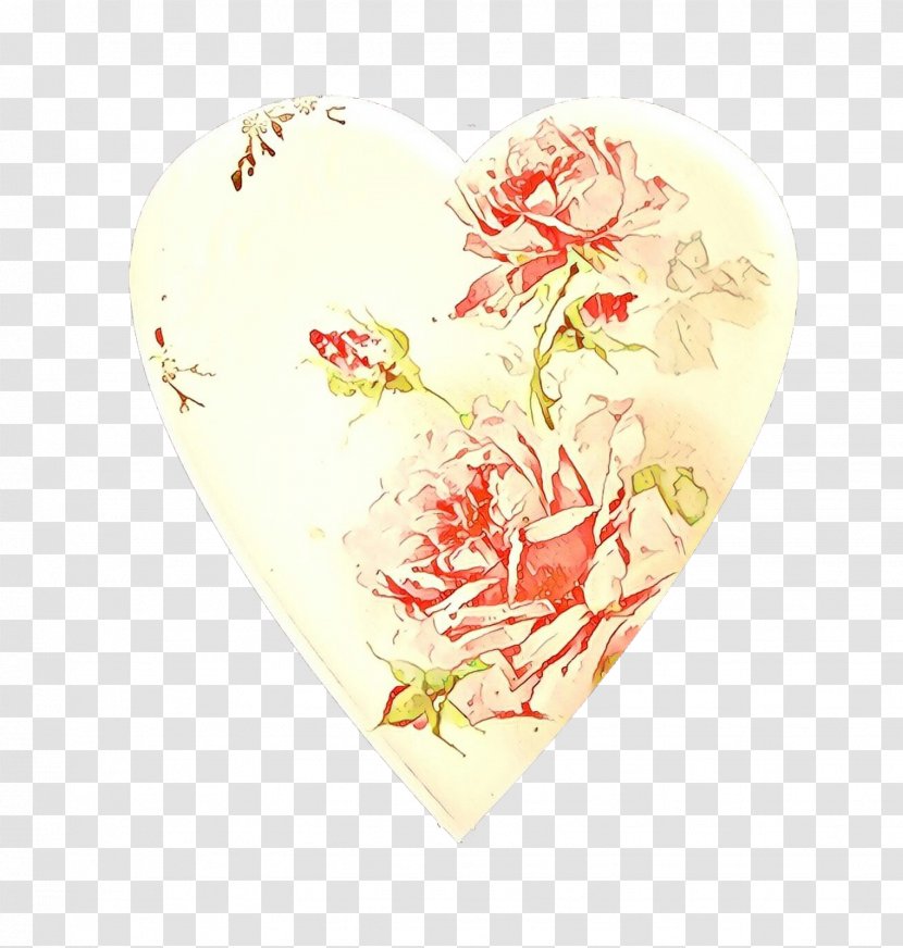 Love Background Heart - Flower - Pick Transparent PNG