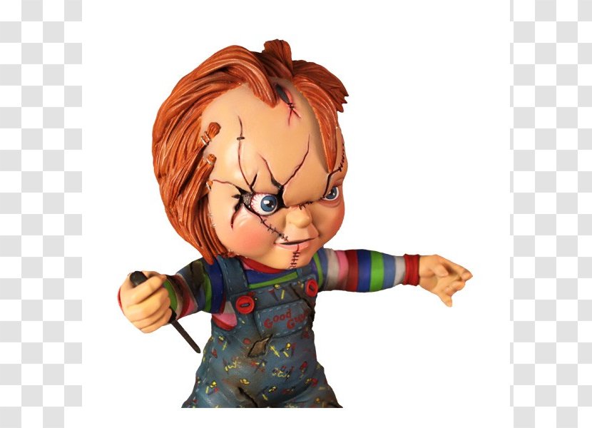 Chucky Figurine Doll Child's Play Mezco Toyz - Action Toy Figures Transparent PNG
