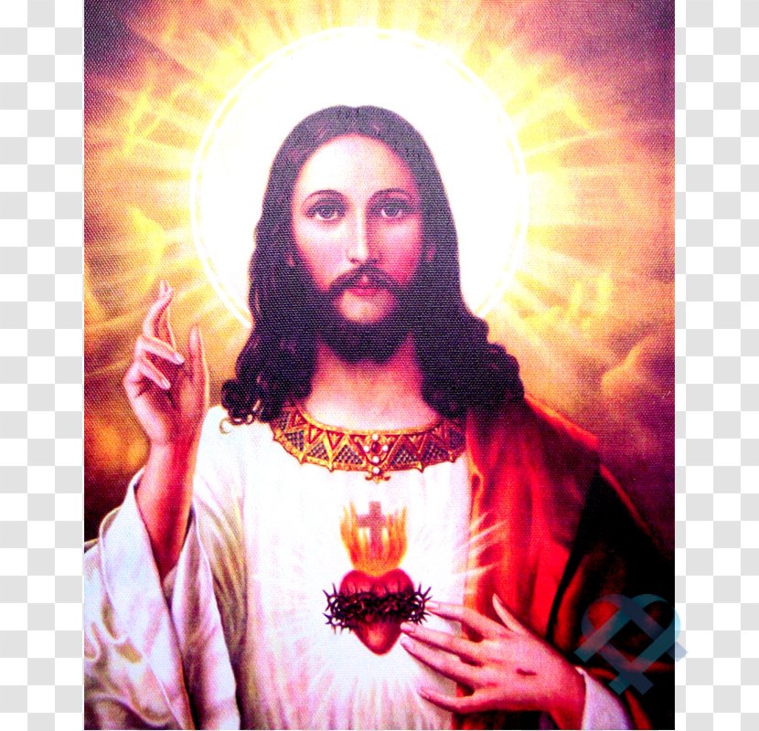 Jesus Sacred Heart Poster The Last Supper God - Text Transparent PNG