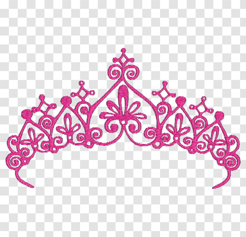 Tiara Crown Drawing Clip Art - Pink - Gold Glitter Material Transparent PNG