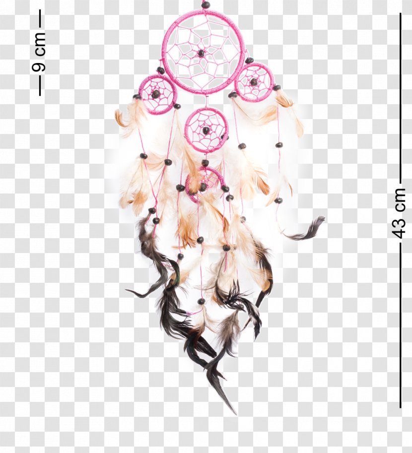 Dreamcatcher Emo Hair Gift Font - Pink Transparent PNG