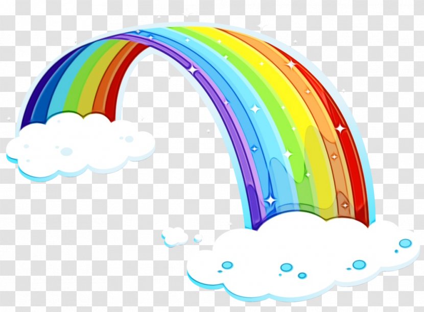 Watercolor Rainbow - Sky - Meteorological Phenomenon Drawing Transparent PNG