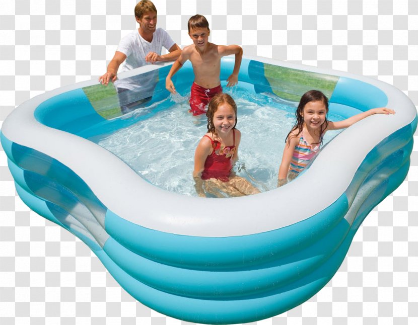 Swimming Pool Inflatable Water Slide Playground - Game Transparent PNG