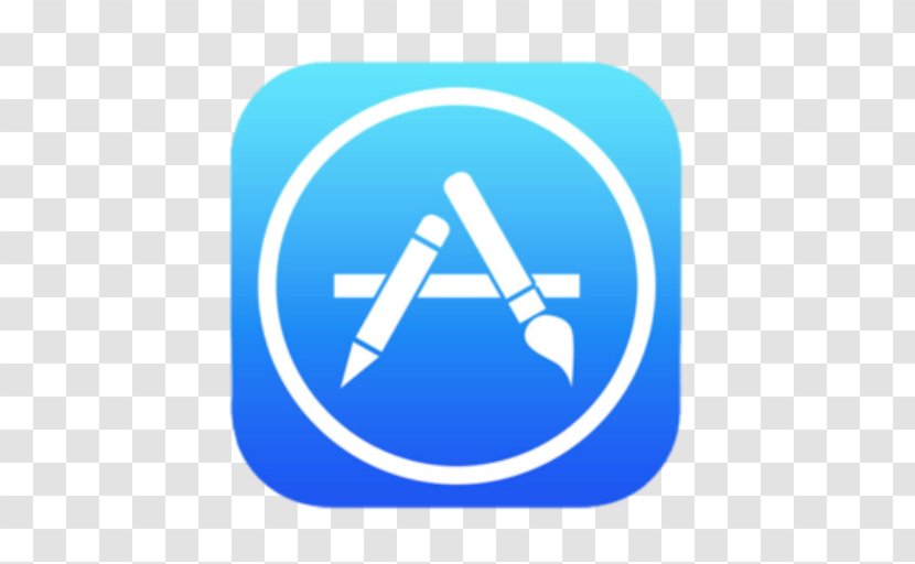 IPod Touch App Store - Blue - Apple Transparent PNG