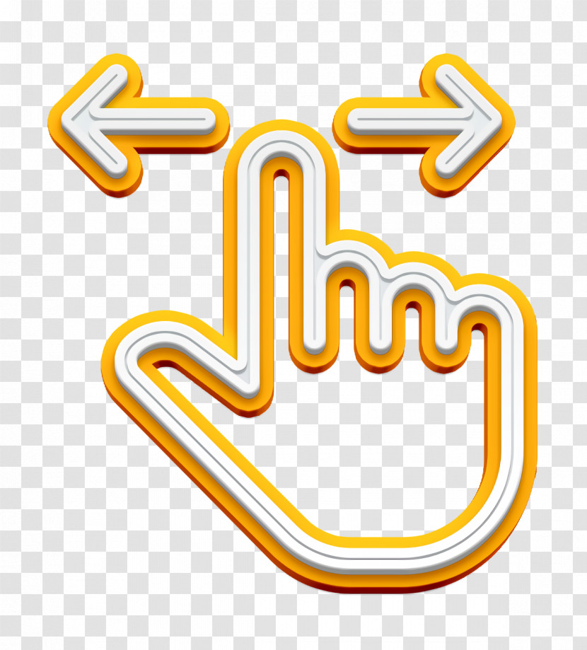 Touch Gestures Icon Swipe Icon Transparent PNG