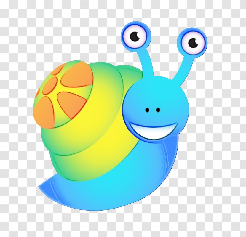 Snail Cartoon - Paint - Bath Toy Smile Transparent PNG