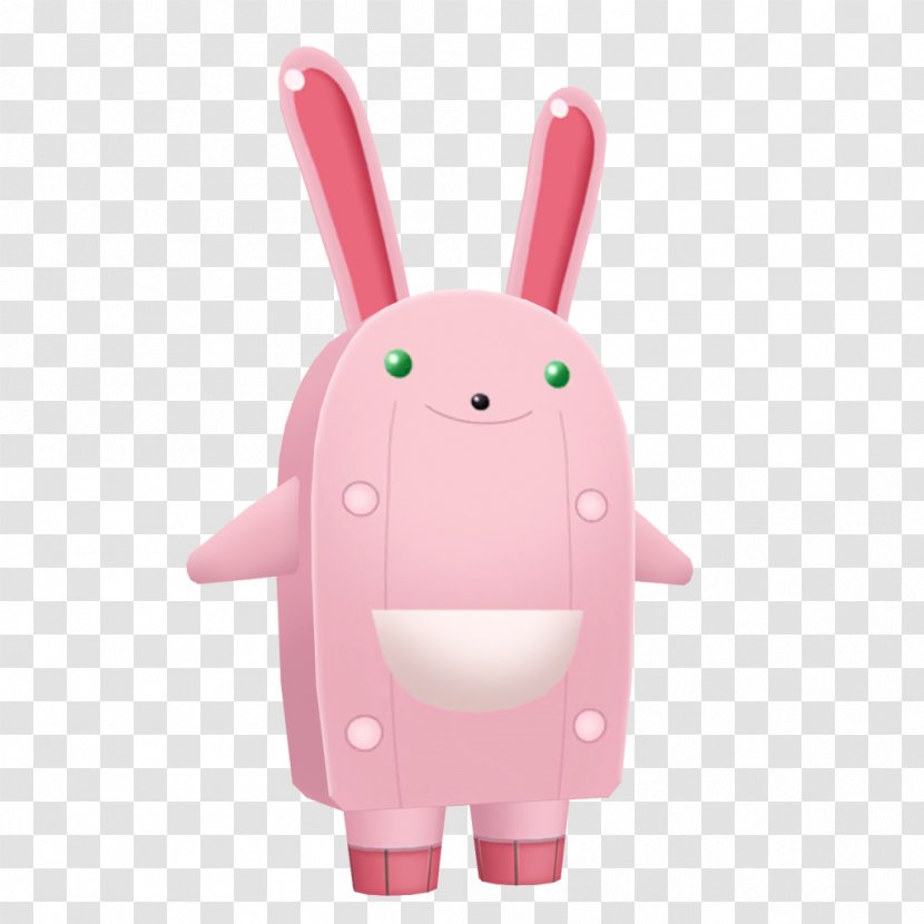 Easter Bunny Toy Pink M - Rabbit Transparent PNG