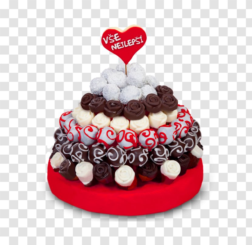 Birthday Cake Chocolate Black Forest Gateau Torte American Muffins - Toppings Transparent PNG