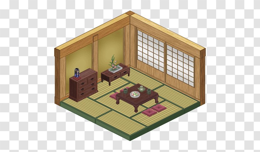 Pixel Art House Room - Deviantart - Japanesestyle Transparent PNG