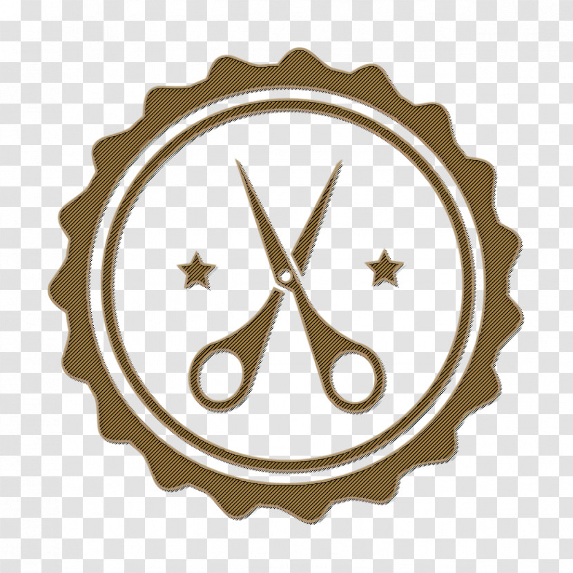 Hair Salon Icon Scissors Badge Icon Tools And Utensils Icon Transparent PNG